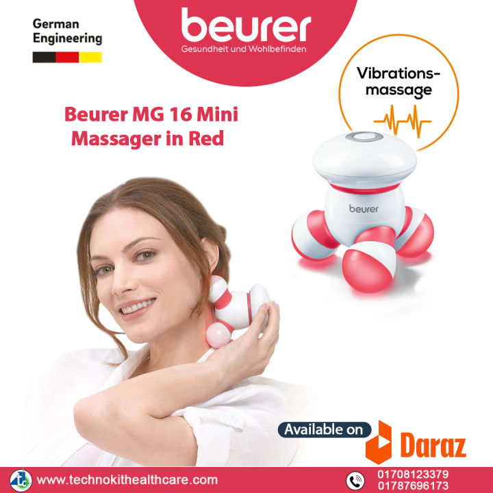 Beurer Mini Massager MG 16 Red