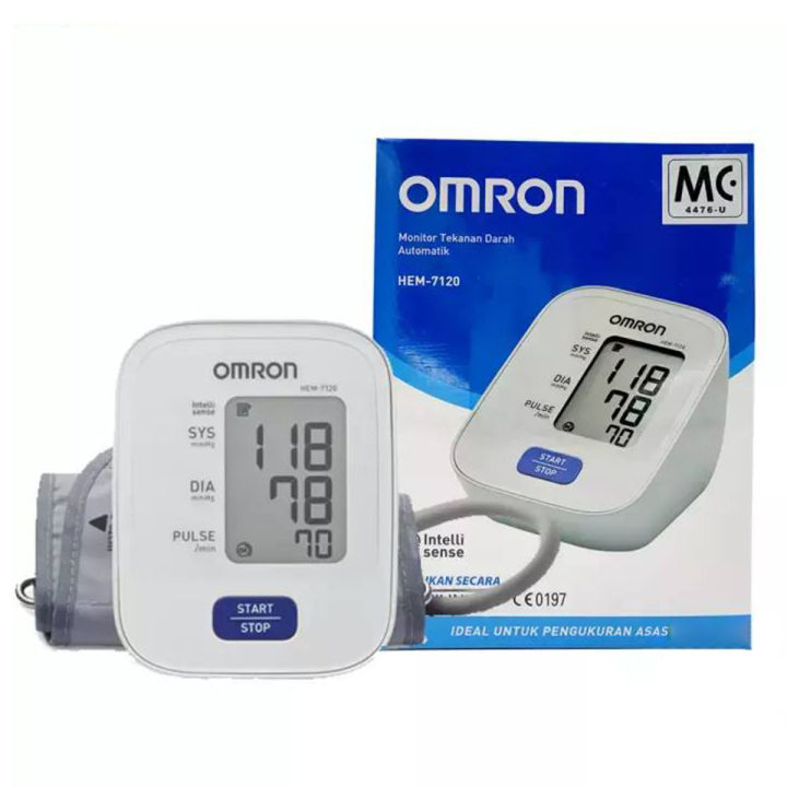 Omron Automatic Blood Pressure Monitor HEM-7120/ Omron HEM 7120 Upper Arm Automatic Blood Pressure Home B P Monitor Bp Machine Hem 7120/Made in Vietnam