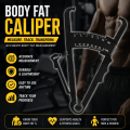 Body Fat Caliper Skin Analyzer Fitness Measurement Tool for Weight Loss & Health Tracking.