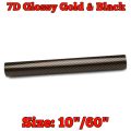 New 7D Glossy Gold & Black Sticker For Car Interior Designing.. 
