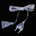Power Extension Cable Plug Extender Wire For LED String Light Christmas Lights. 