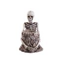 OUMERY Skull Skeleton Pen Holder Stand Pen Cup Makeup Brush Holder Desk Accessories Organizer for Home Office Desktop Decor. 