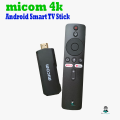 micom 4k android tv stick 2GB Ram 16GB Rom.