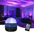 Galaxy Projector Night Light Water Pattern Starry Sky Light Bedroom Decor Northern Night Lamp LED Party Lights for Kids Gift.
