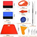 20 Pcs Car Vinyl Wrap Tool Kit, Wrap Squeegee Wallpaper Smoothing Tool for Car Wrapping and Install Wallpaper.