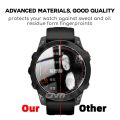 Full Curved Anti-Scratch Compatible with Garmin Enduro 2 Screen Protective Film Full Coverage HD Clear Tempered Glass Protector. 