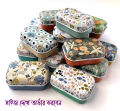 Designer Mini Collectable Tin Box 1pc Metal Storage Candy Box Case Perfume Packaging Small Gift for Kids. 
