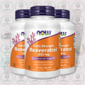 NOW Extra Strength Resveratrol – 350 mg – 60 Veg Capsules – with Japanese Knotweed Extract – for Cardiovascular Support & Antioxidant Protection. 