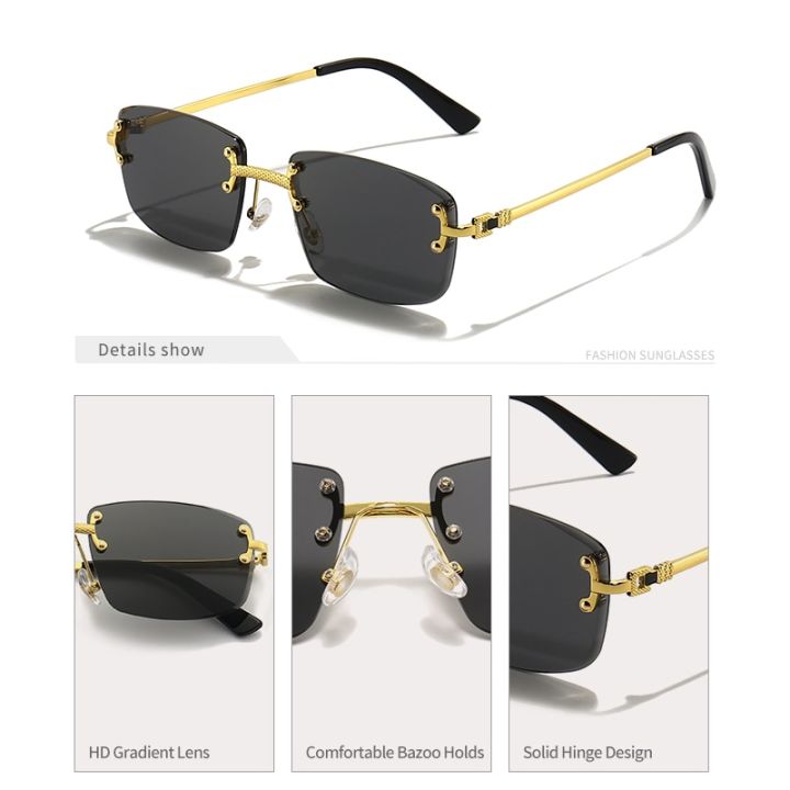 CATERSIDE%20Blue%20Gradient%20Lens%20Metal%20Sunglasses%20Men%20Women%20Luxury%20Designer%20Rimless%20Small%20Square%20Sun%20Glasses%20For%20Men%202022%20Framless%20-%20Image%205