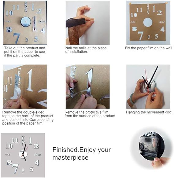 %5BGB%5D%20DIY%20Wall%20Clock,%20DIY%20Clock,%20Self%20Adhesive%20Wall%20Sticker%20-%20Image%205