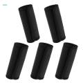 3x5Pcs Travelling Luggage Suitcase Handle Comfort Wraps Identifier Tags Black. 