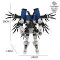 Cross-border hot selling building blocks Skibidi toilet man vs monitor man Titan TV man toy. 