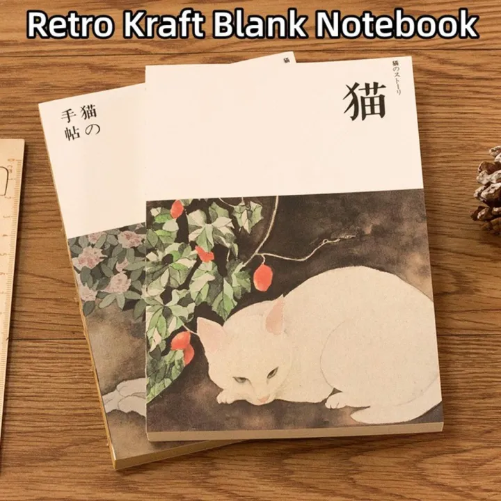 Super%20thick%20Sketchbook%20%20Cute%20%20Blank%20Diary%20Retro%20Kraft%20Drawing%20for%20Office%20supplies%20School%20supplies%20Art%20enthusiasts%20Gifts%20for%20artists%20Creative%20writing%20-%20Image%202
