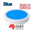 Imported China 6 Watt Round Surface Blue Color Down led Panel light Wall Mounted Ceiling 6W. 