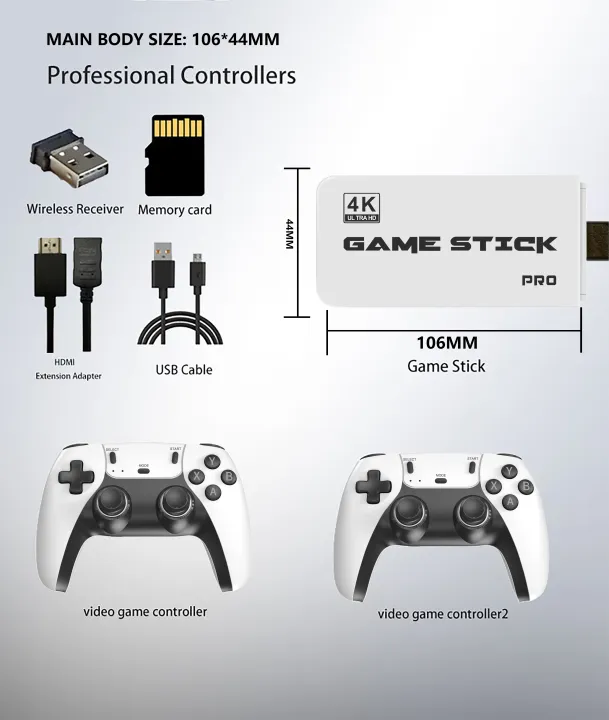 M15%204K%20Pro%20Game%20Stick%2064G%2030000+%20Video%20Game%20Console%202.4G%20Double%20Wireless%20Controller%204K%20Retro%20Game%20TV%20Stick%20Retro%20Classic%20Games%20-%20Image%206