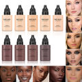 Vnce Lncei Matte Liquid Foundation Cream Smooth Long Wear Oil-Control Face Foundation Full Coverage Concealer Waterproof Contour Makeup. 