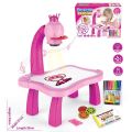 Drawing Projector Table for Kids, Trace and Draw Projector Toy with Light & Music, Child Smart Projector Sketcher Desk, Learning Projection Painting Machine for Boy Girl 2-9 Years Old (Multicolor).