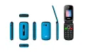 Vega V6 Dual SIM  1.7 inch Display 1000Mah  4L powerful battery Strong  CPU  Feature Button Mobile Phone. 
