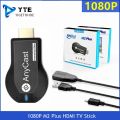 YIGETOHDE 1080P M2 Plus HDMI TV Stick Wifi Display TV Dongle Receiver Anycast DLNA Share Screen for IOS Android Miracast Airplay. 