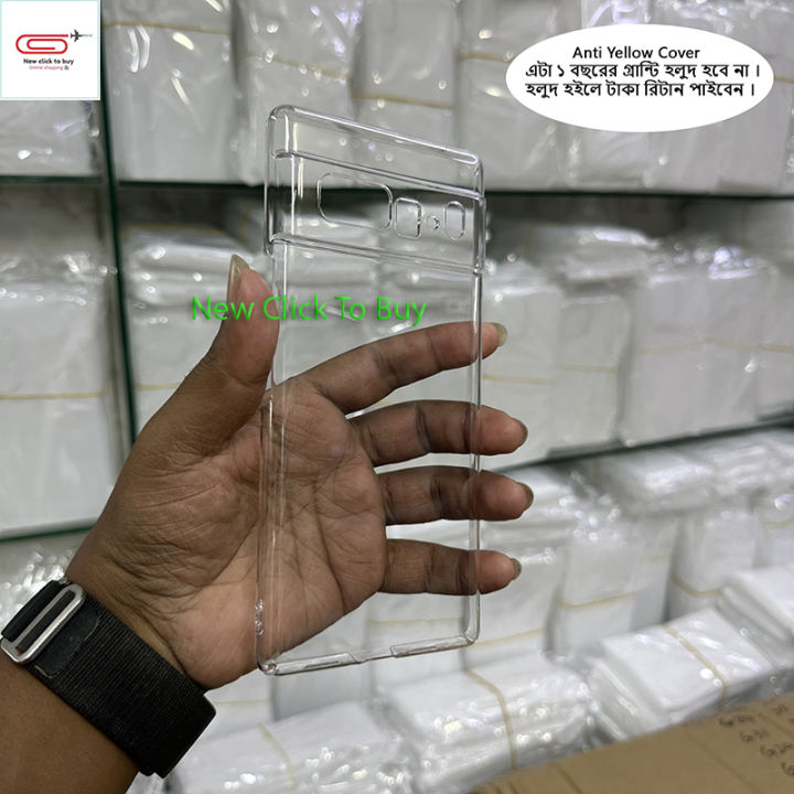 For%20Google%20Pixel%206%20Pro%20Anti-Yellow%20Compatible%20Clear%20Transparent%20Case%20Charging%20Case%20-%20Image%203