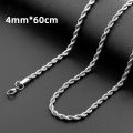 XL Stainless Steel Necklace Box Decorative Men's and Women's Korean Pendant Sweater Chain Accessories Keel Personality Chain. 