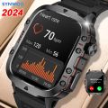 Synwoo Square Smartwatch – Touch Call and Text, Heart/Sleep Tracking, 100+ Sports Modes, 30m Waterproof, iOS/Android Compatible. 