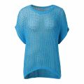 Fishnet Hollow Out Knit Cover Ups Neon Bright Color Mesh Nightclub Party Perspective Underlay Beach Crochet Blouse Bikinis Wraps. 