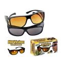 2 In 1 HD Vision Wrap Day and Night Sunglasses. 