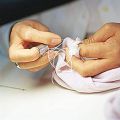 25 Large Eye Stitching Needles - 5 Sizes Big Eye Hand Sewing Needles in Clear Storage Tube for Stitching, and Crafting.