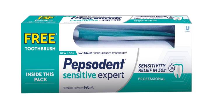 Pepsodent%20Toothpaste%20Sensitive%20Expert%20Professional%20140g%20(%20Toothbrush%20Free)%20-%20Image%202