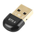 USB Bluetooth-Compatible 5.4 Adapter Bluetooth-Compatible Dongle Driver Free Audio Dongle for PC Speaker Wireless Mouse Keyboard. 