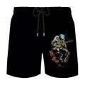 3D Astronaut Graphic Board Shorts Pants Men Hawaii Beach Shorts Summer Bermuda Surfing Quick Dry Ice Shorts Swimsuit Swim Trunks.