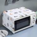 Oven Cover Dustproof Microwave Covers Beautiful Multicolor Printed Oven & microwave Covers - Kitchen Rack. 