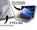 Matte Transparent Laptop Sticker Waterproof Removable-New Combo. 