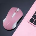 1600Dpi Pink Computer Mouse Wireless Mouse Cordless Girl Cute Mouse Optical Mouse Fashion Mice For Laptop.