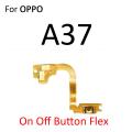 Oppo A37/A39/A57/A59/A75/A77/A79/A83 Power on / off Switch Button Side Volume Up Down Buttons Flex Cable Replacement Parts. 