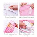 Portable Makeup Cosmetic Bag - Travel Makeup Storage Brush Bag Pouch. 