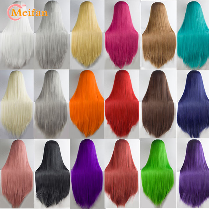 MEIFAN%20Synthetic%20Lolita%20Cosplay%20Wig%20Blonde%20Blue%20Red%20Pink%20Green%20Purple%20Hair%20for%20Cosplay%20Party%20100CM%20Long%20Straight%20Wigs%20for%20Women%20-%20Image%203