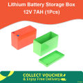 12V 7Ah Battery Storage Box 18650 Lithium Battery Case for DIY Battery Pack. 