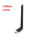 650Mbps USB WiFi Adapter Dual Band 2.4G/5GHz Network Card Wireless Wi-Fi Receiver USB Lan Dongle 802.11AC Free Driver For PC.