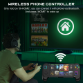 Saitake 7007F RGB Wireless Bluetooth Connection For Cloud Gaming Switch/Android/iOS Mobile Phone Hall effect Gamepad.