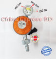 Denmark (22mm) LPG Gas Safety Sensor Device Cum Meter Regulator –Premium Quality.