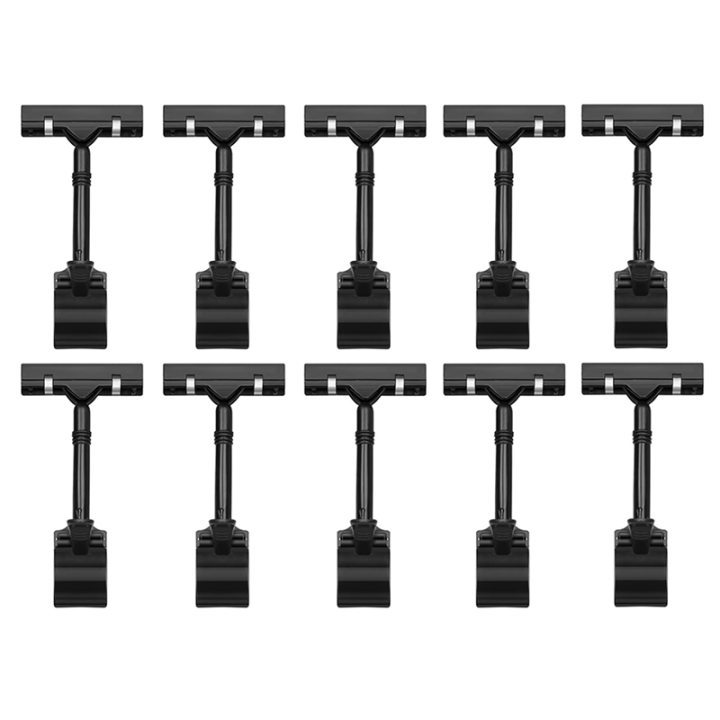 20PCS%20Adjustable%20Plastic%20Sign%20Holder,Clip-on%20Style%20Double%20Head%20Display%20Clips%20Rotating%20Reuse%20Sign%20Price%20Tag%20for%20Store%20-%20Image%206