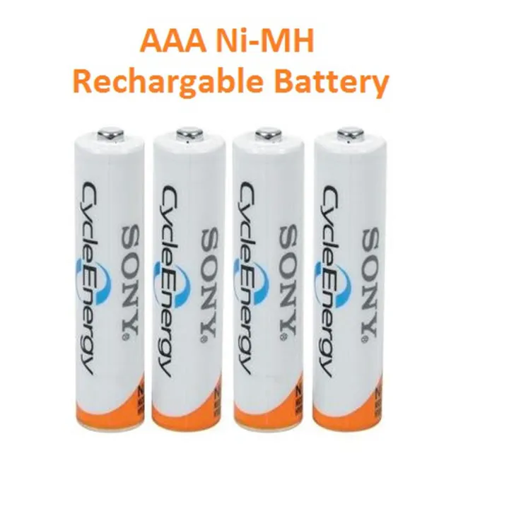 Sony AAA Rechargeable Battery-(4pcs.)