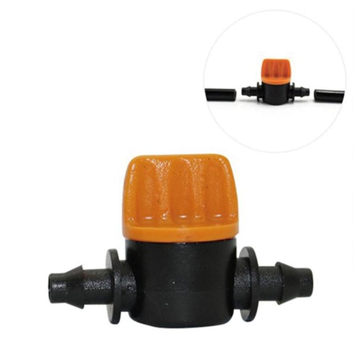 4 mm Mini Control Valve (1-Pc) for 4/7mm Hose Pipe Drip Irrigation Fittings.