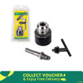 Rotary Hammer Drill Chuck Adapter 1.5-13mm 1/2" 20UNF Thread With SDS Plus Quick Change Drill Chuck Adapter SDS Plus Shank With Wrench Chuck Key Drills & Drivers.