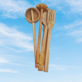 Wooden 5 Pcs Kitchen Spoon Set Kather Camuch meheguni kather. 