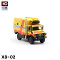 Xcartoys 1:64 Armadillo Crawler Unimog U4000 Die-Cast Vehicles Model Car Toy X8-01, X8-02.