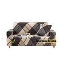 Sofa cover 2+2+1=5 and 3+1+1 seater stitch printed Design Spandex fabrics by new classical.