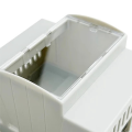 1 PCS Case DIN Rail Shell White ABS Clear Top Electric Box for RPi 5 Pi 5 for 5. 